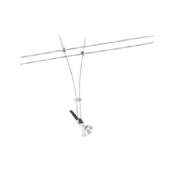 paulmann paulmann faretto singolo comet cromo 50w gu5,3 12v 9711229 - foto 1