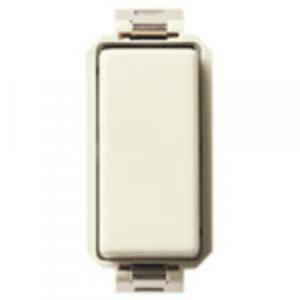 8000 interruttore unipolare 1p 10ax 1 modulo colore bianco crema/avorio 08000