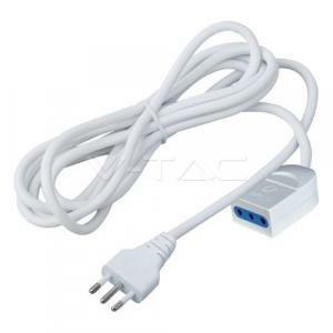 Prolunga lineare spina 10a 2p&#43;t presa 10a colore bianco 8730