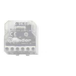 Rele ad impulsi deviatore 12v ca 1no&#43;1nc 26.0.3.8.012.0000  260380120000