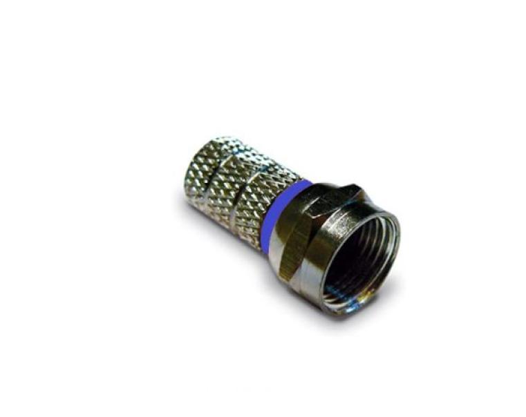 Connettore tipo F Fracarro a vite con fissaggio del cavo da 7mm -  287192 01