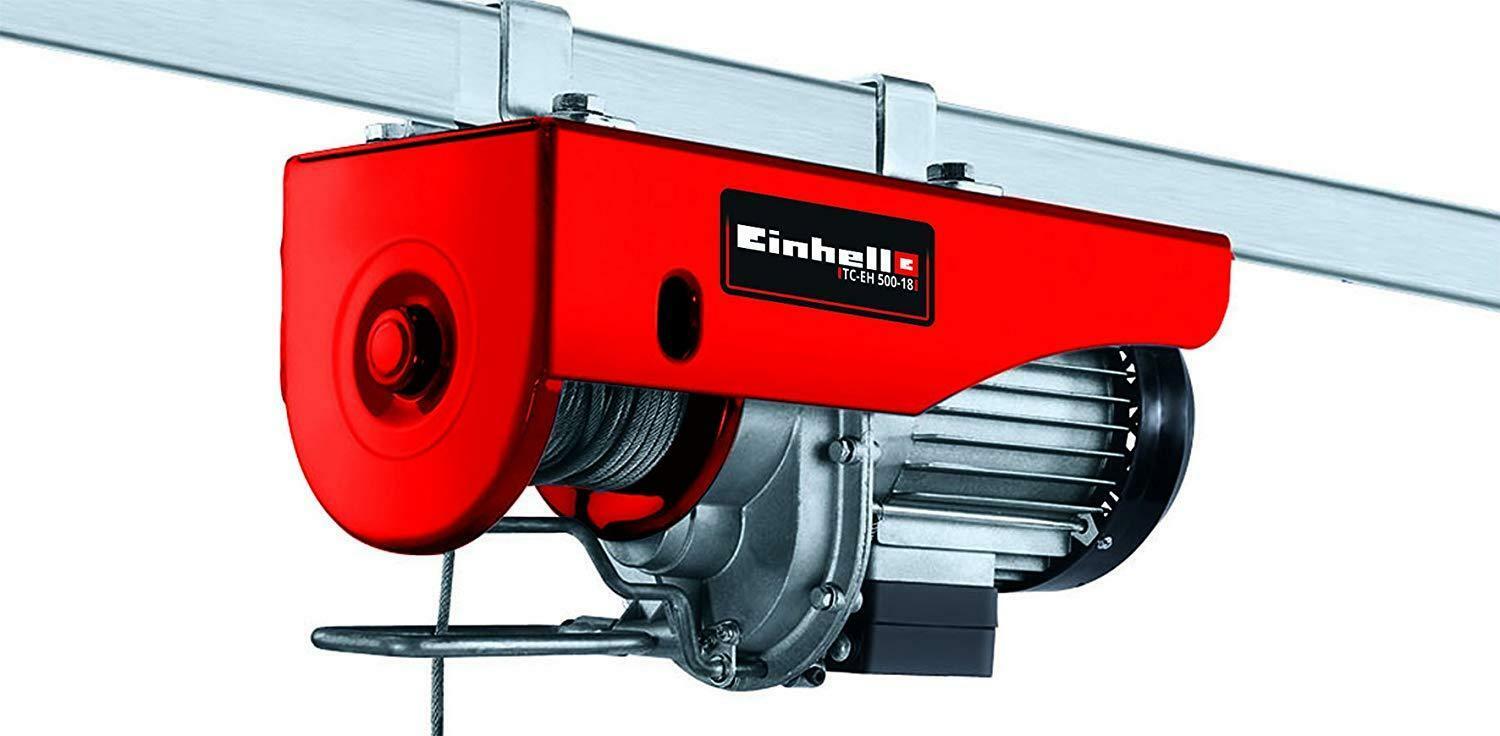 einhell einhell italia paranco elettrico con cavo 18mt tc-eh 500 2255145 - foto 1