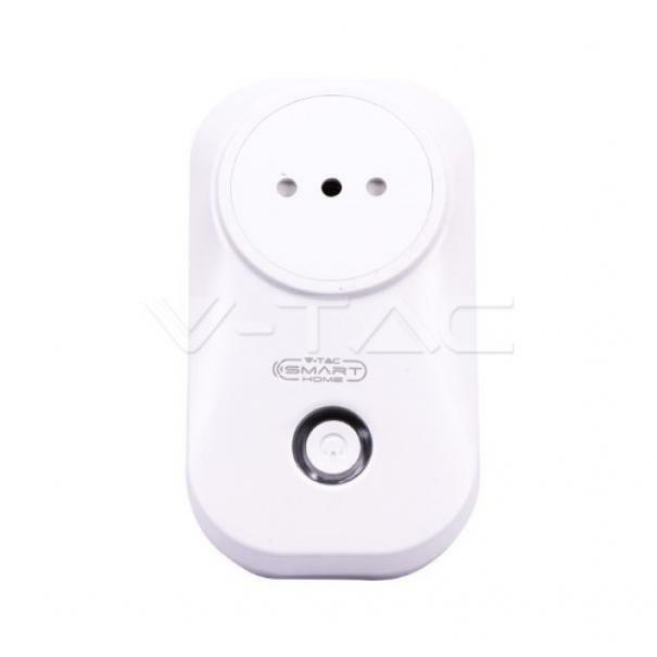 v-tac v-tac presa comandata wifi smart compatibile amazon alexa e google home vt-5148 8470 - foto 1