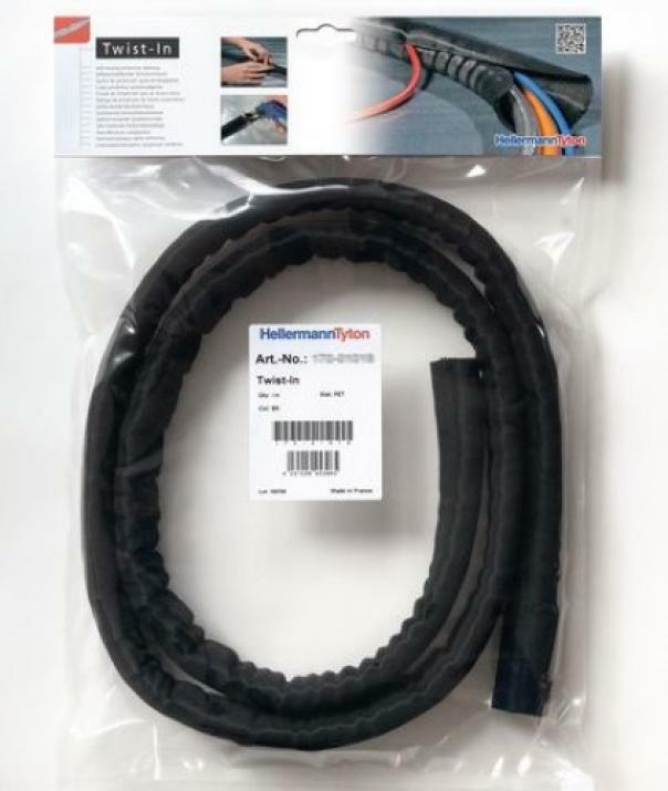 hellermanntyton hellermann tyton calza autoavvolgente 5mt d13 170-01013 - foto 1
