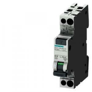 Interrupteur magnétothermique Siemens 16A 1P N 4.5 KA courbe C 1 Modules 5SL30167 Interrupteur magnétothermique Siemens 16A 1P N 4.5 KA courbe C 1 Modules 5SL30167