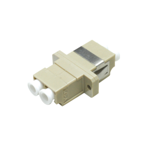 Adattatore multimodale lc duplex  0.15db forza presa 1n - 2.5n beige - lcdpxbeige