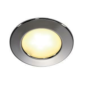 Incasso led  italia 3000 k rotondo colore cromo - 112222