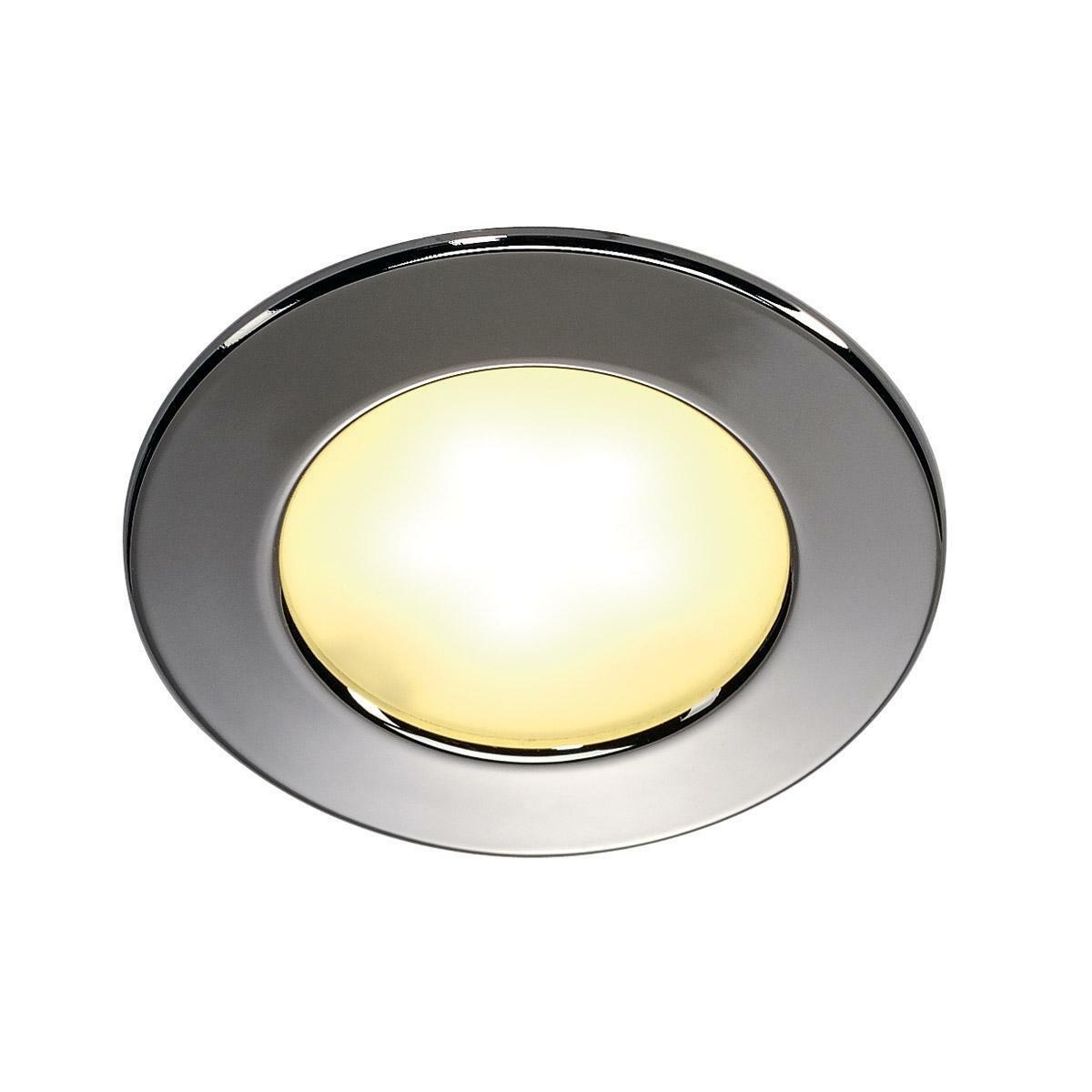 Incasso LED Slv Italia 3000 K rotondo colore cromo - 112222 01