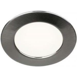 Italia dl 126 lampada led 3w da soffitto rotondo luce calda 3000k in tbd colore metallo spazzolato 112225