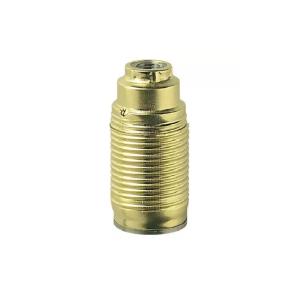 Portalampada e14 metallo ottone  - 1041
