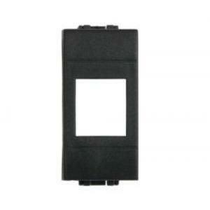 4 power adattattore per frutto serie living international colore nero irliinn