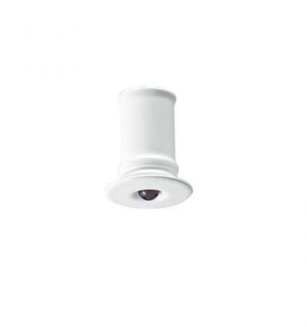 linea light linea light aspho_r faretto led tondo da incasso 1w luce calda 3000k in ottone colore bianco 91340w70 - foto 1