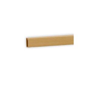 Minicanale biadesivo  in legno 2 m decorato faggio - lcd1015.fg