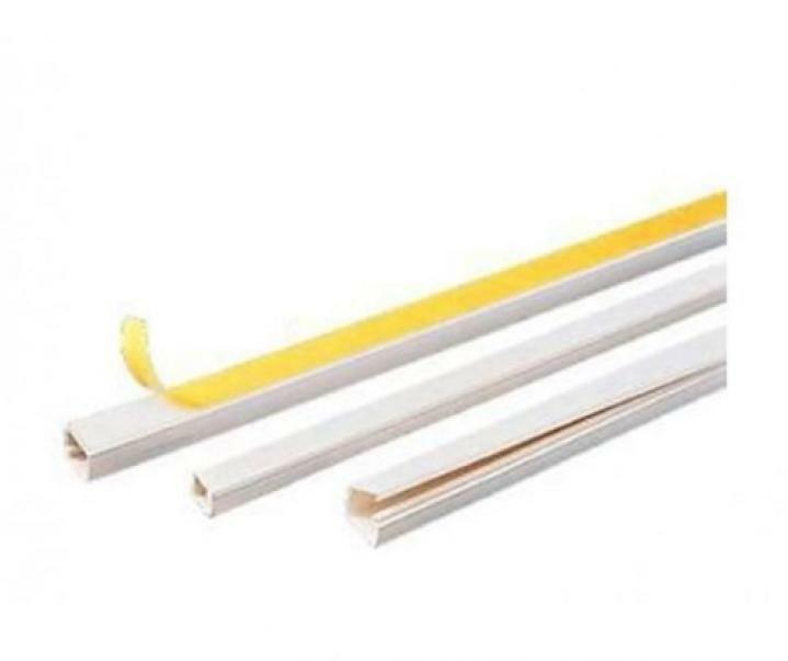 arnocanali arnocanali 2mt minicanala biadesiva 12x7mm colore bianco lcd71.3 - foto 1