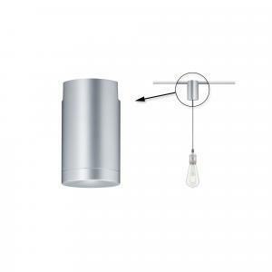Adattatore a sospensione universale per montaggio a soffitto colore cromato opaco per sistema binario urail 95494