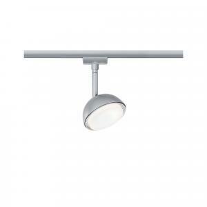 Heimi spot led 5w luce calda 3000k colore cromato opaco per sistema binario urail 95508