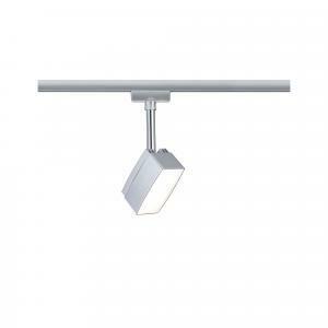Spot led 5w a pedale luce calda 2700k colore cromato opaco per sistema binario urail 95269
