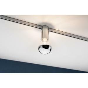 Spot  da soffitto dimmerabile attacco grande e27 colore cromo per sistema binario urail 95200