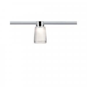 Safira plafoniera led dimmerabile 5,2w luce calda 2700k per sistema binario urail 95501