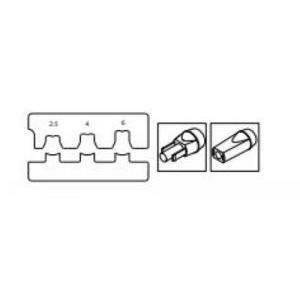 Bm crimpar matrice per pinza manuali per connettori solari 53mmc4