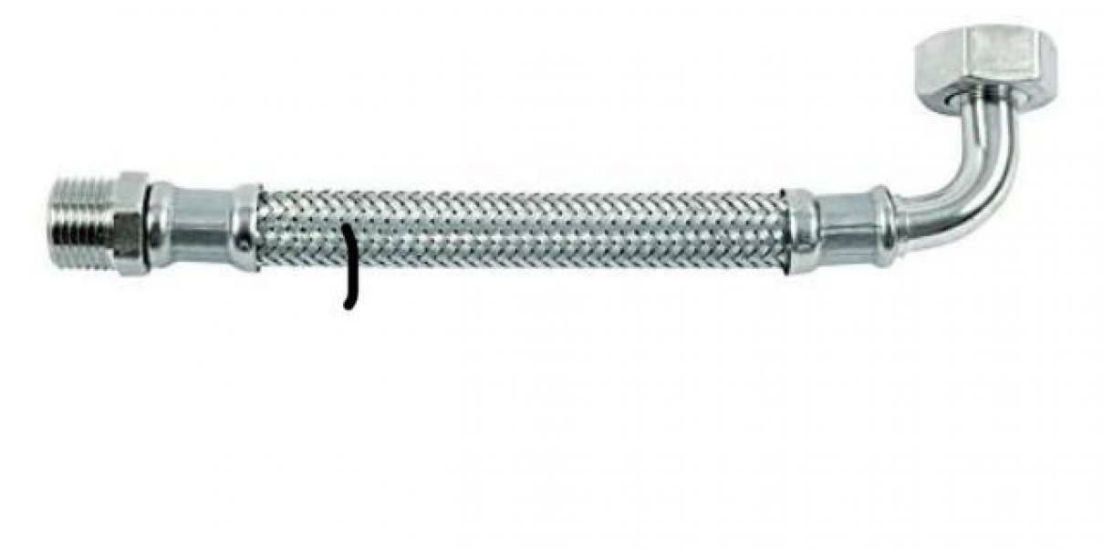 idro bric idro-bric attacchino flex gigante con curva cm 30 h0229 ca30 - foto 1