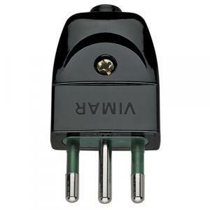 Spina 2p&#43;t 10a s11 assiale colore nero 00201