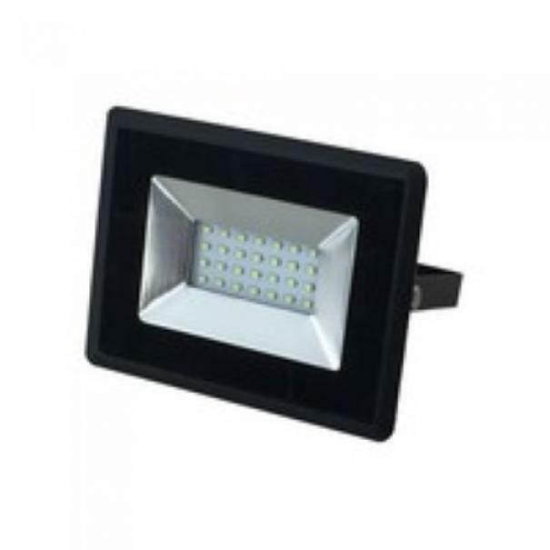 v-tac v-tac proiettore led piatto 20w in alluminio colore nero vt-4021 5991 - foto 1