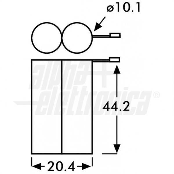 Batteria Ni-Mh AAA Alpha Elettronica 600mAh 2.4V - BM439-7 02