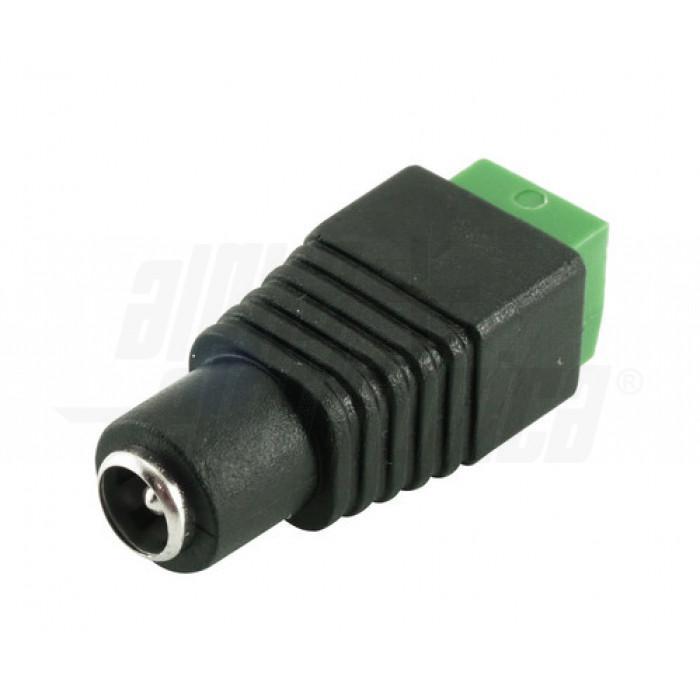 Adattatore da presa a morsetto Alpha Elettronica 3A nero - 28-07 01