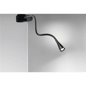 Lampada led da tavolo flex colore nera 3w luce calda 5913n