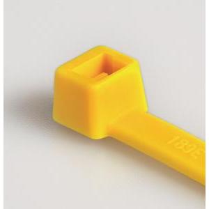 Hellermann tyton 100 fascette 140x3,6 gialle 111-03006/b100