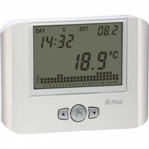 Cronotermostato settimanale da parete colore bianco ve328100
