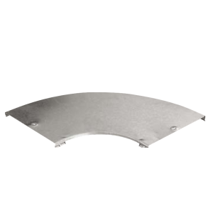 Coperchio curva piana sati cpo 90 150mm acciaio zincato - 1050054