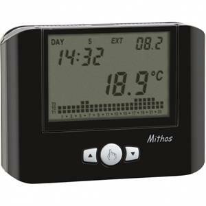 Cronotermostato settimanale mithos colore nero ve312500