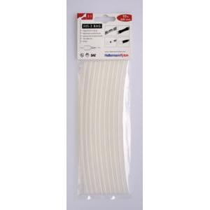 Hellermann tyton guaina termorestringente trasparente fino a 3:1 in sacchetti 308-30615