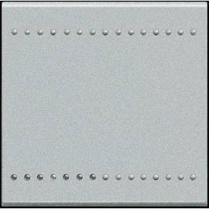 Livinglight myhome copritasto illuminabile 1 funzione 2 moduli colore tech nt4915m2n