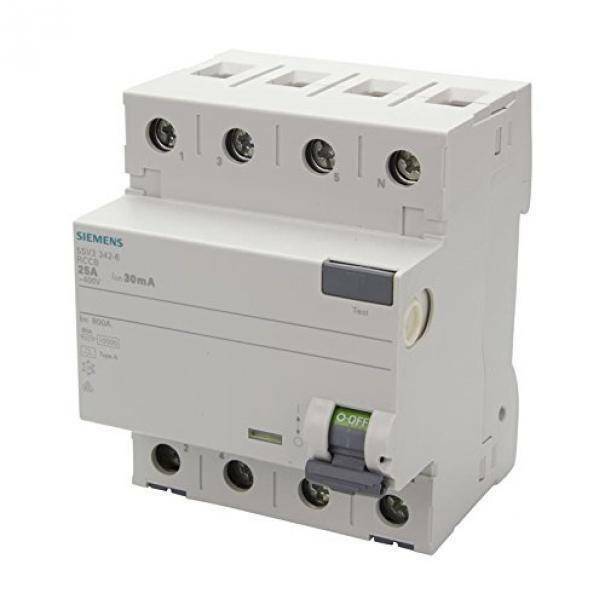 siemens siemens interruttore differenziale 4 poli 25a 30ma tipo a 5sv33426 - foto 1