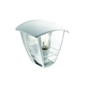 Consumer applique creek colore bianco per esterno 60w e27 15387/31/16 153873116