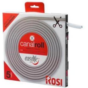 Materiale elettrico canalina adesiva bianca confezione 5mt 71501-a