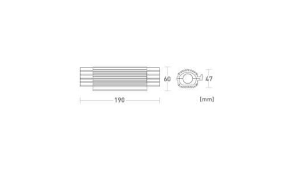 Giunto in gel ETELEC Shark 190x60 mm - SH6801 05