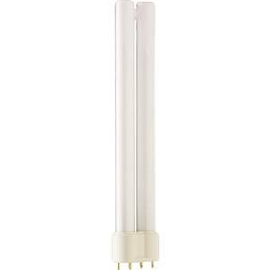 Lampada fluorescente lineare 2g11 4pin 18w luce calda pl1882