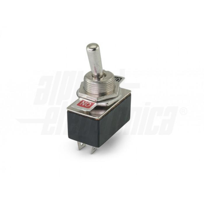 Interruttore a levetta Alpha Elettronica 1P 2A - 310-070 01