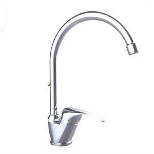 Idro-bric rubinetto miscelatore da lavello bocca alta serie eva scarub0734cr