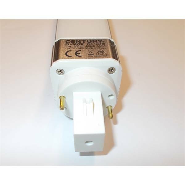 century century lampadina pl led 10w attacco g24d 2pin luce naturale plc-102440 - foto 2