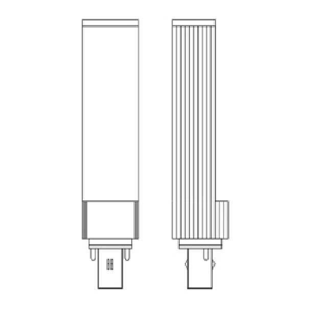 century century lampadina pl led 10w attacco g24d 2pin luce naturale plc-102440 - foto 3