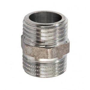Nipple mm idro-bric diametro 1/2x1/2 pollici cromato lucido - smk-n0965 c