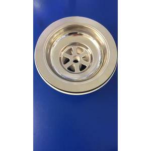Idro-bric piletta senza tappo  pieno basket diametro 90 mm  sacrac0045pi