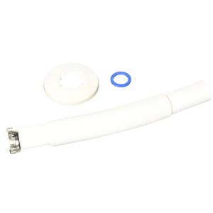 Canotto flessibile con rosone idro-bric bianco - smk-p0778 b