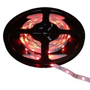 5 metri di striscia led stagna 4,8w al metro colore rossa 80010/red/5mt