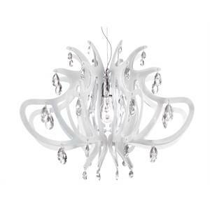 Lampadario a sospensione lillibet white lilsm00wht01t00000eu